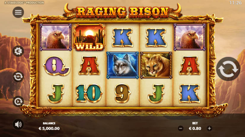 «Raging Bison» — азартные слоты для геймеров SOL Casino